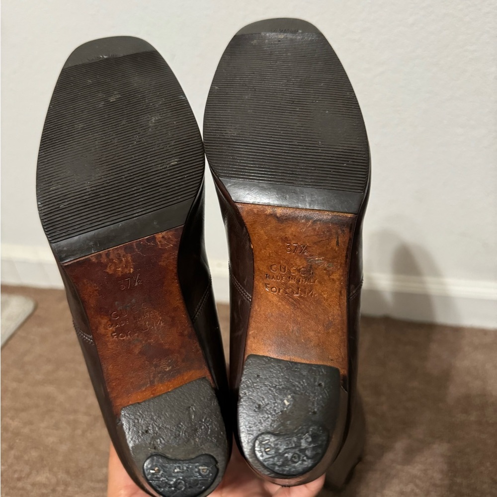 Gucci Women's Boots Shoes 37.5 - Picture 3 of 13